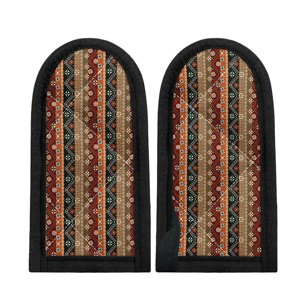 Ethnic Boho Tribal Pattern Print Skillet Handle Cover