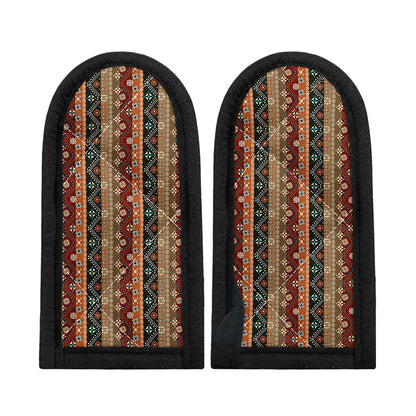 Ethnic Boho Tribal Pattern Print Skillet Handle Cover