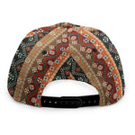 Ethnic Boho Tribal Pattern Print Snapback Cap