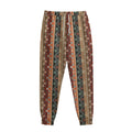 Ethnic Boho Tribal Pattern Print Sweatpants