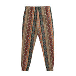 Ethnic Boho Tribal Pattern Print Sweatpants