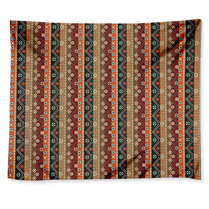 Ethnic Boho Tribal Pattern Print Tapestry