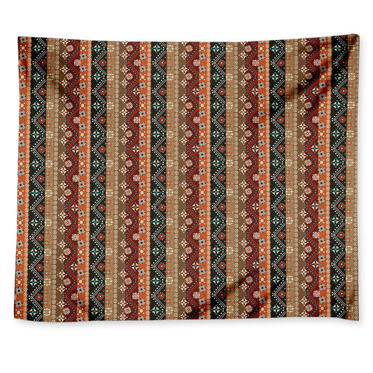 Ethnic Boho Tribal Pattern Print Tapestry
