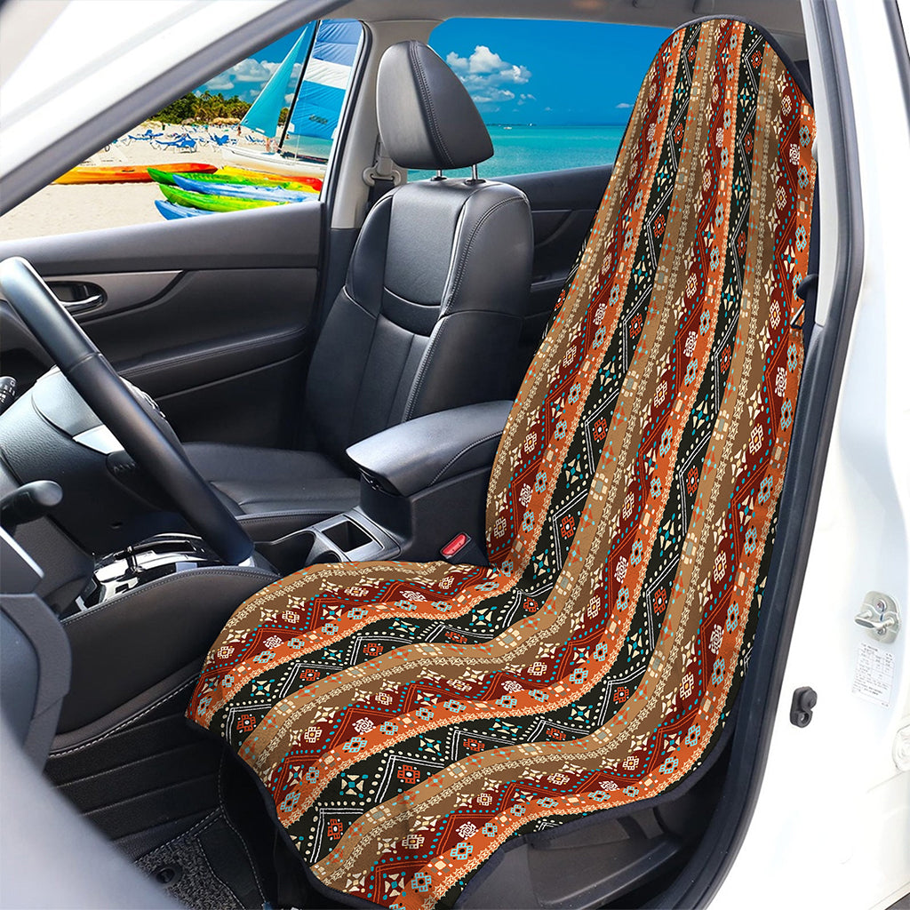 Ethnic Boho Tribal Pattern Print Waterproof Car Seat Cover
