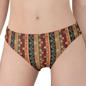 Ethnic Boho Tribal Pattern Print Women's Panties