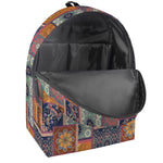 Ethnic Floral Patchwork Pattern Print Backpack