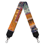Ethnic Floral Patchwork Pattern Print Bag Strap