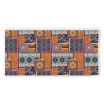 Ethnic Floral Patchwork Pattern Print Beach Towel
