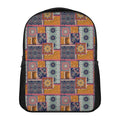 Ethnic Floral Patchwork Pattern Print Casual Backpack
