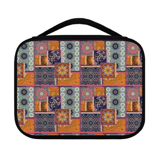 Ethnic Floral Patchwork Pattern Print Classic Bible Case