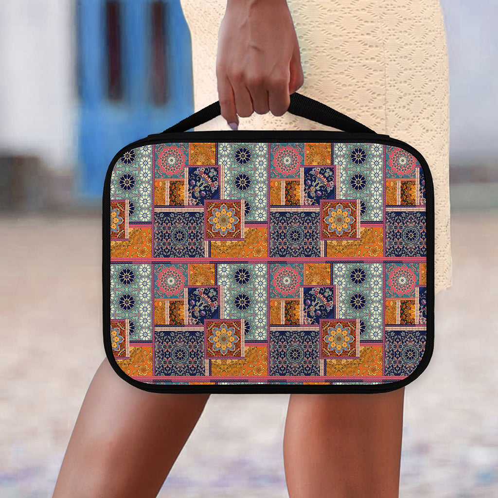 Ethnic Floral Patchwork Pattern Print Classic Bible Case