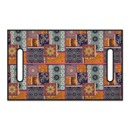 Ethnic Floral Patchwork Pattern Print Golf Cart Seat Cover