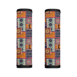 Ethnic Floral Patchwork Pattern Print Handle Covers