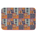 Ethnic Floral Patchwork Pattern Print Indoor Door Mat