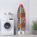 Ethnic Floral Patchwork Pattern Print Ironing Board Cover