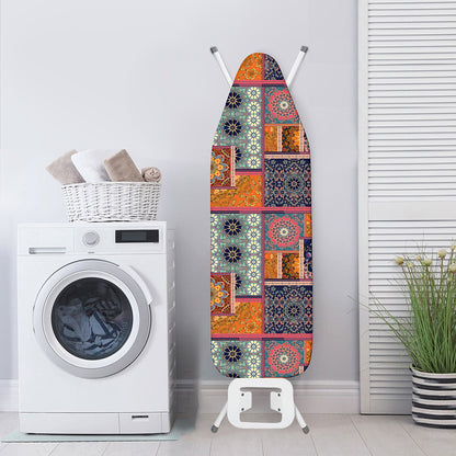 Ethnic Floral Patchwork Pattern Print Ironing Board Cover