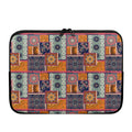 Ethnic Floral Patchwork Pattern Print Laptop Sleeve