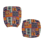 Ethnic Floral Patchwork Pattern Print Office Chair Cover