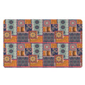 Ethnic Floral Patchwork Pattern Print Polyester Doormat