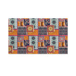 Ethnic Floral Patchwork Pattern Print Polyester Flag