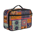 Ethnic Floral Patchwork Pattern Print Portable Lunch Bag