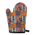Ethnic Floral Patchwork Pattern Print Single Oven Mitt