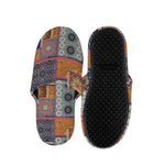 Ethnic Floral Patchwork Pattern Print Slippers