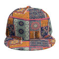 Ethnic Floral Patchwork Pattern Print Snapback Cap