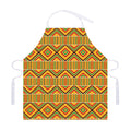 Ethnic Kente Pattern Print Adjustable Apron