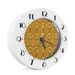 Ethnic Kente Pattern Print Alarm Clock