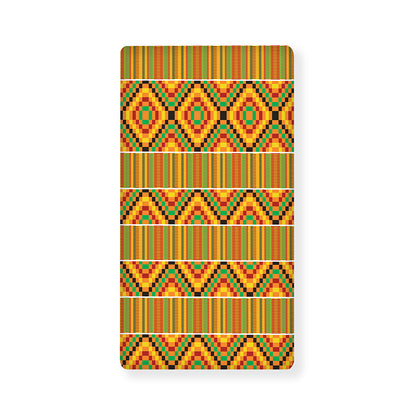 Ethnic Kente Pattern Print Baby Crib Sheet