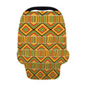 Ethnic Kente Pattern Print Baby Seat Cover