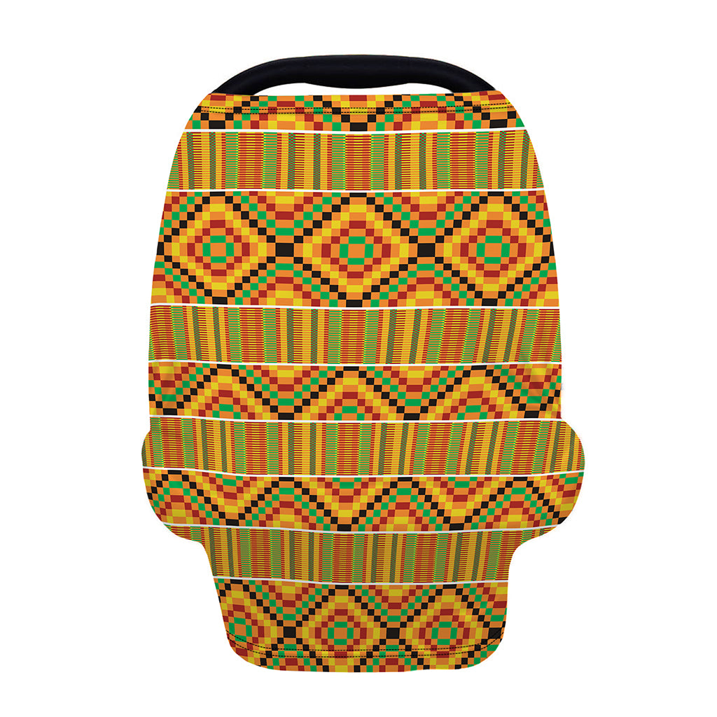 Ethnic Kente Pattern Print Baby Seat Cover
