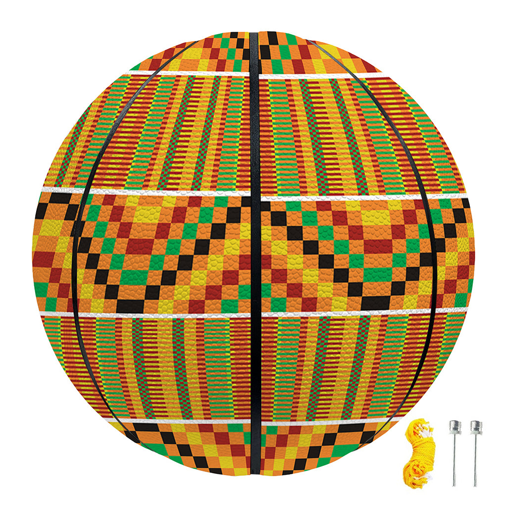 Ethnic Kente Pattern Print Basketball