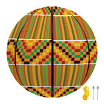Ethnic Kente Pattern Print Basketball