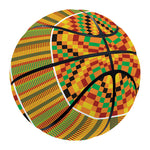 Ethnic Kente Pattern Print Basketball