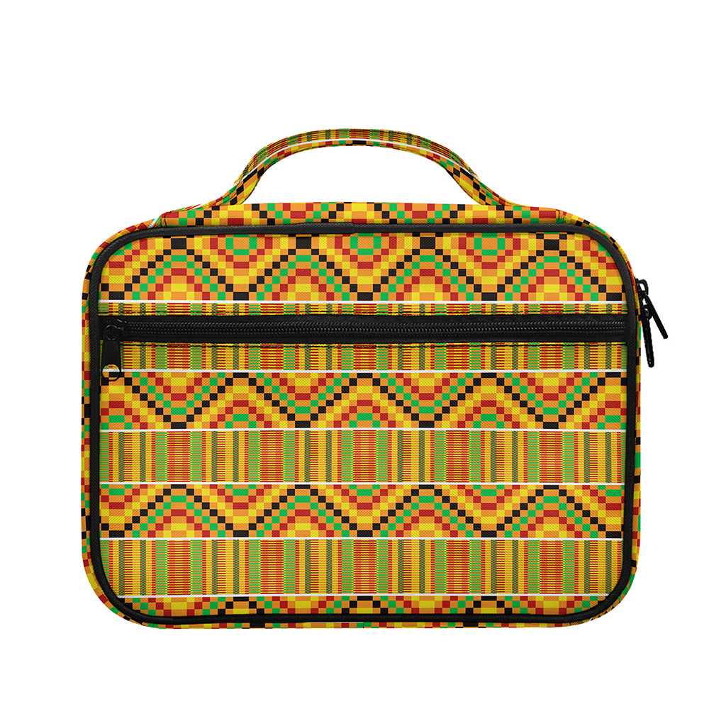Ethnic Kente Pattern Print Briefcase Bible Bag