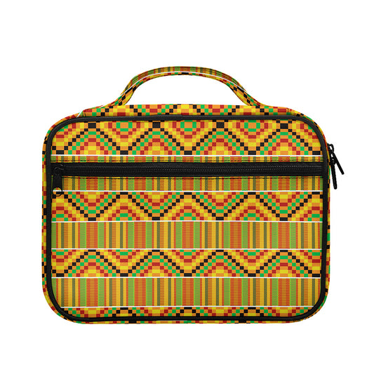 Ethnic Kente Pattern Print Briefcase Bible Bag