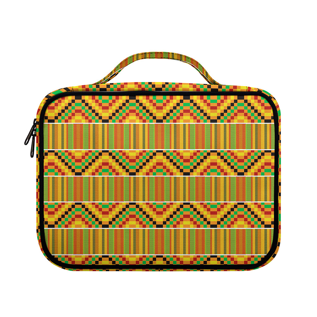 Ethnic Kente Pattern Print Briefcase Bible Bag