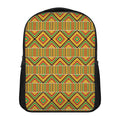 Ethnic Kente Pattern Print Casual Backpack