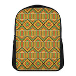 Ethnic Kente Pattern Print Casual Backpack
