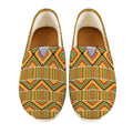 Ethnic Kente Pattern Print Casual Shoes