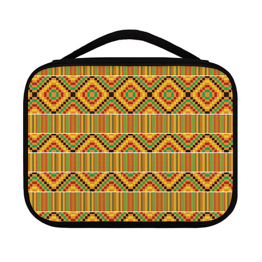 Ethnic Kente Pattern Print Classic Bible Case