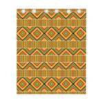 Ethnic Kente Pattern Print Curtain