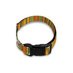 Ethnic Kente Pattern Print Dog Collar