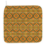 Ethnic Kente Pattern Print Hand Towel