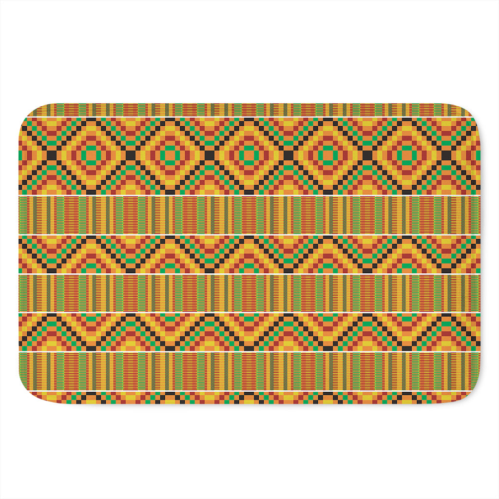 Ethnic Kente Pattern Print Indoor Door Mat