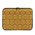 Ethnic Kente Pattern Print Laptop Sleeve