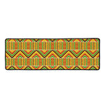 Ethnic Kente Pattern Print Long Kitchen Mat