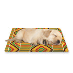 Ethnic Kente Pattern Print Pet Cooling Mat Cover